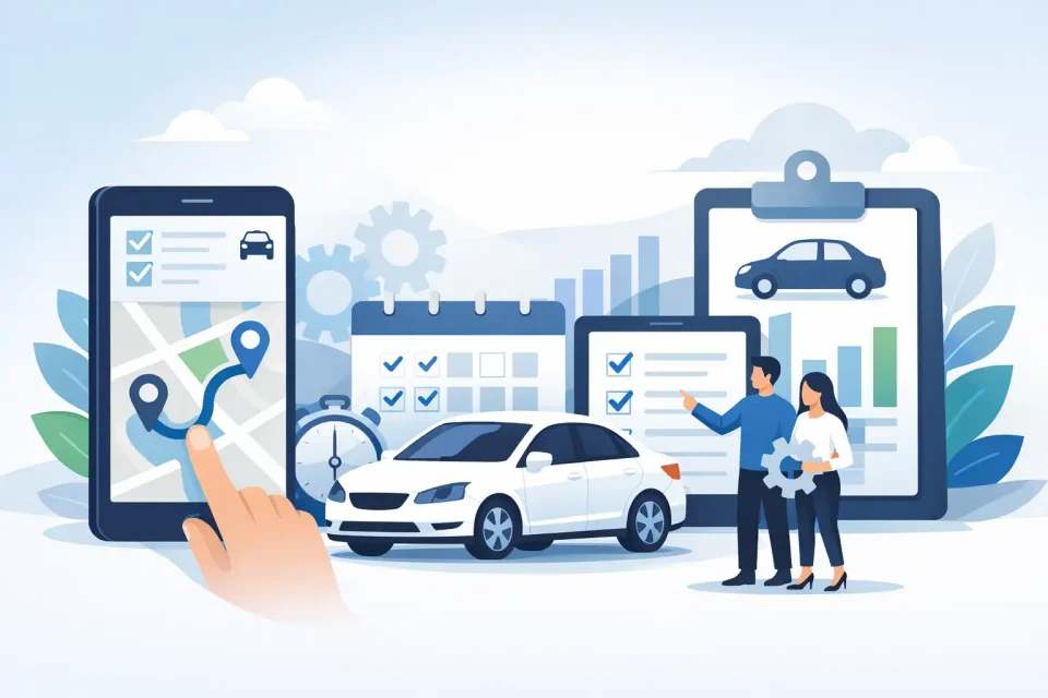 Fahrtenbuch-App einrichten - schrittweise