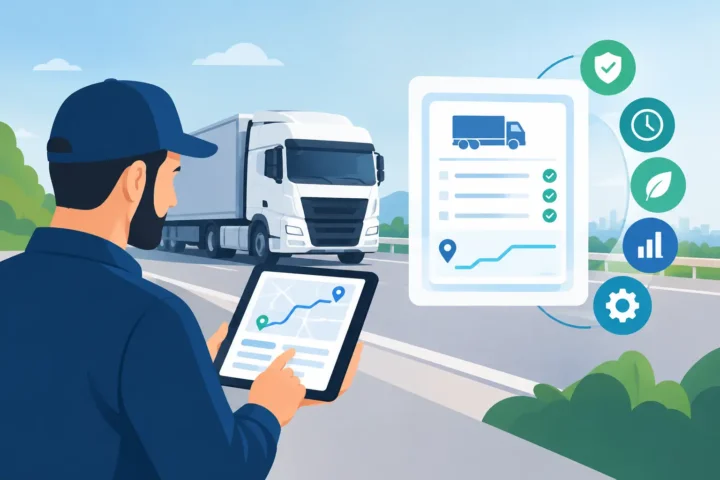 Sieben Vorteile digitaler Fahrtendokumentation